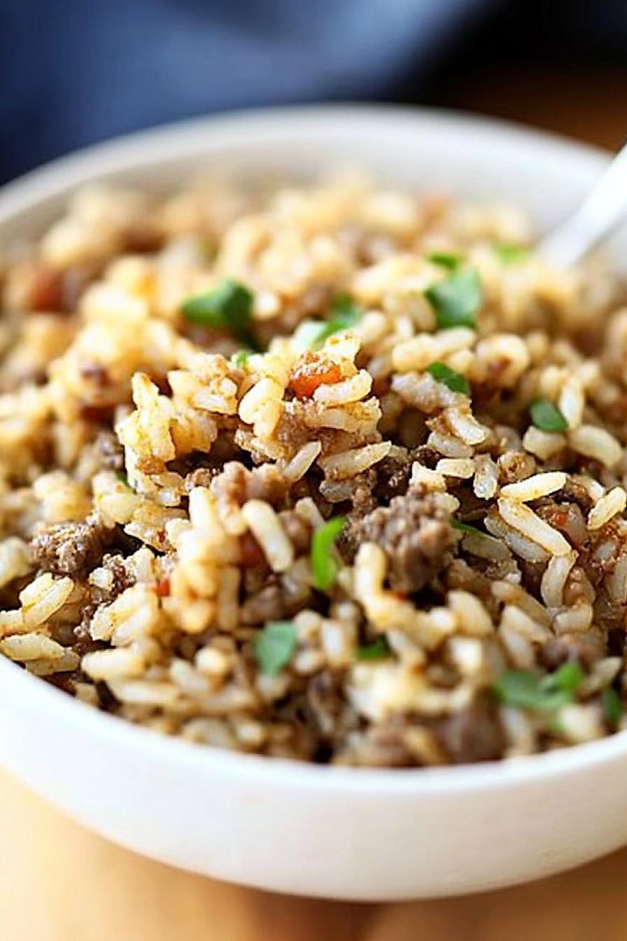 Quick and Easy Dirty Rice Recipe