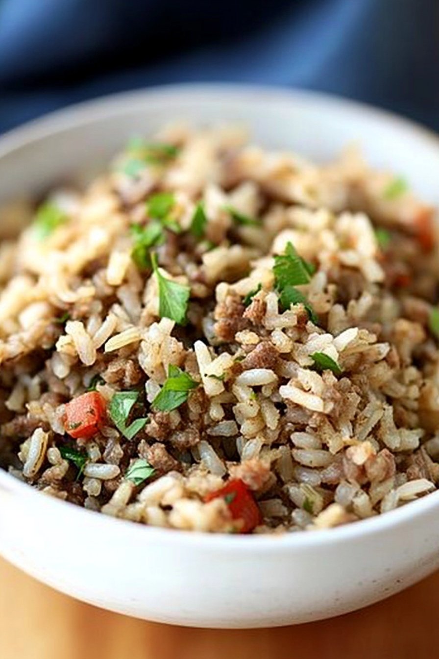 Quick and Easy Dirty Rice Recipe