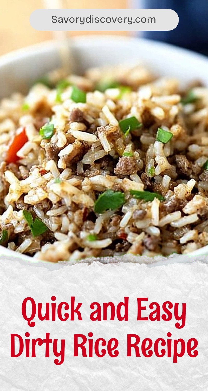 Quick and Easy Dirty Rice Recipe