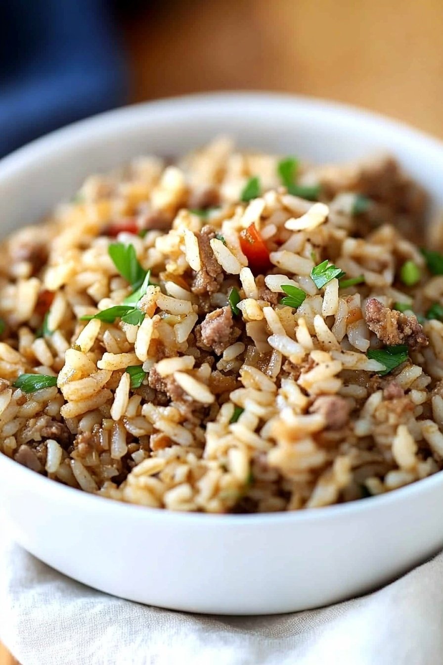 Quick and Easy Dirty Rice Recipe