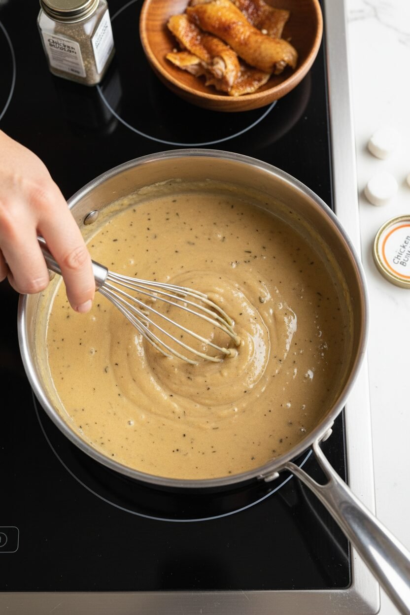 Quick and Easy Homemade Turkey Gravy