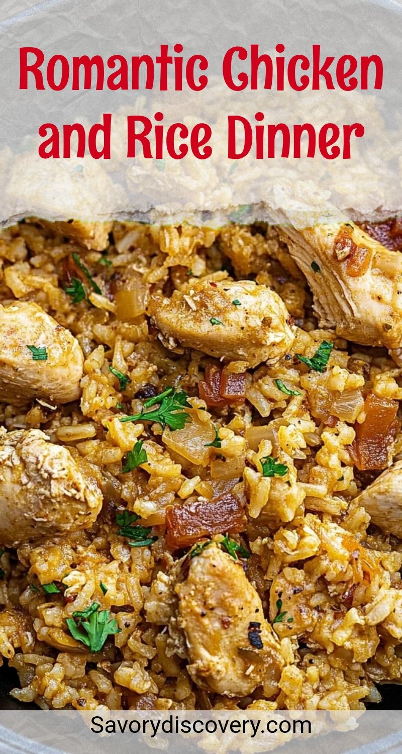 Romantic Chicken and Rice Dinner
