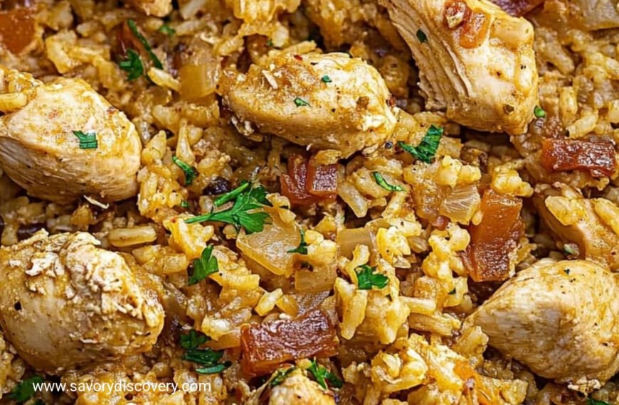 Romantic Chicken and Rice Dinner