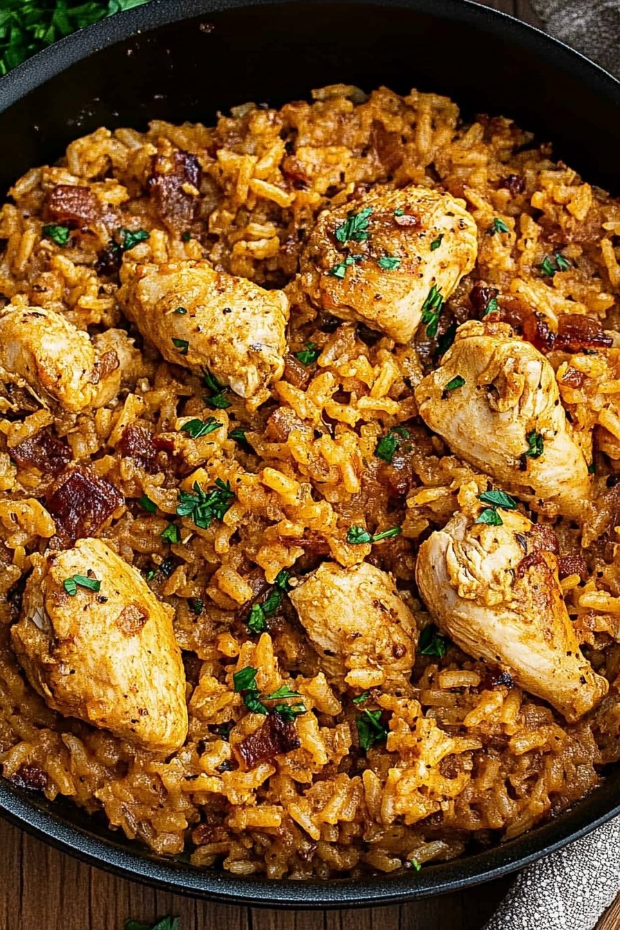 Romantic Chicken and Rice Dinner