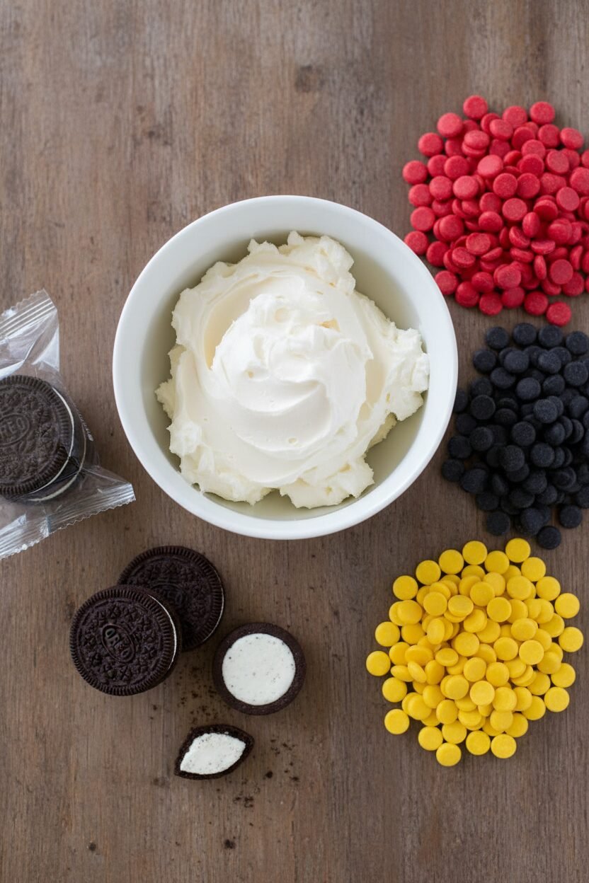 Santa Belly Oreo Cookie Ball Treats