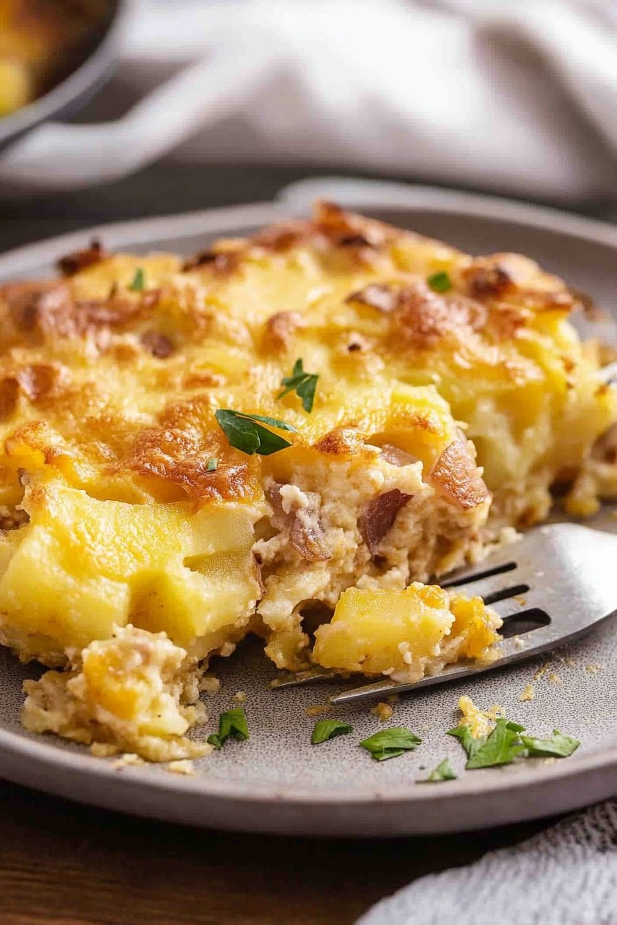 Savory Breakfast Casserole with Potatoes