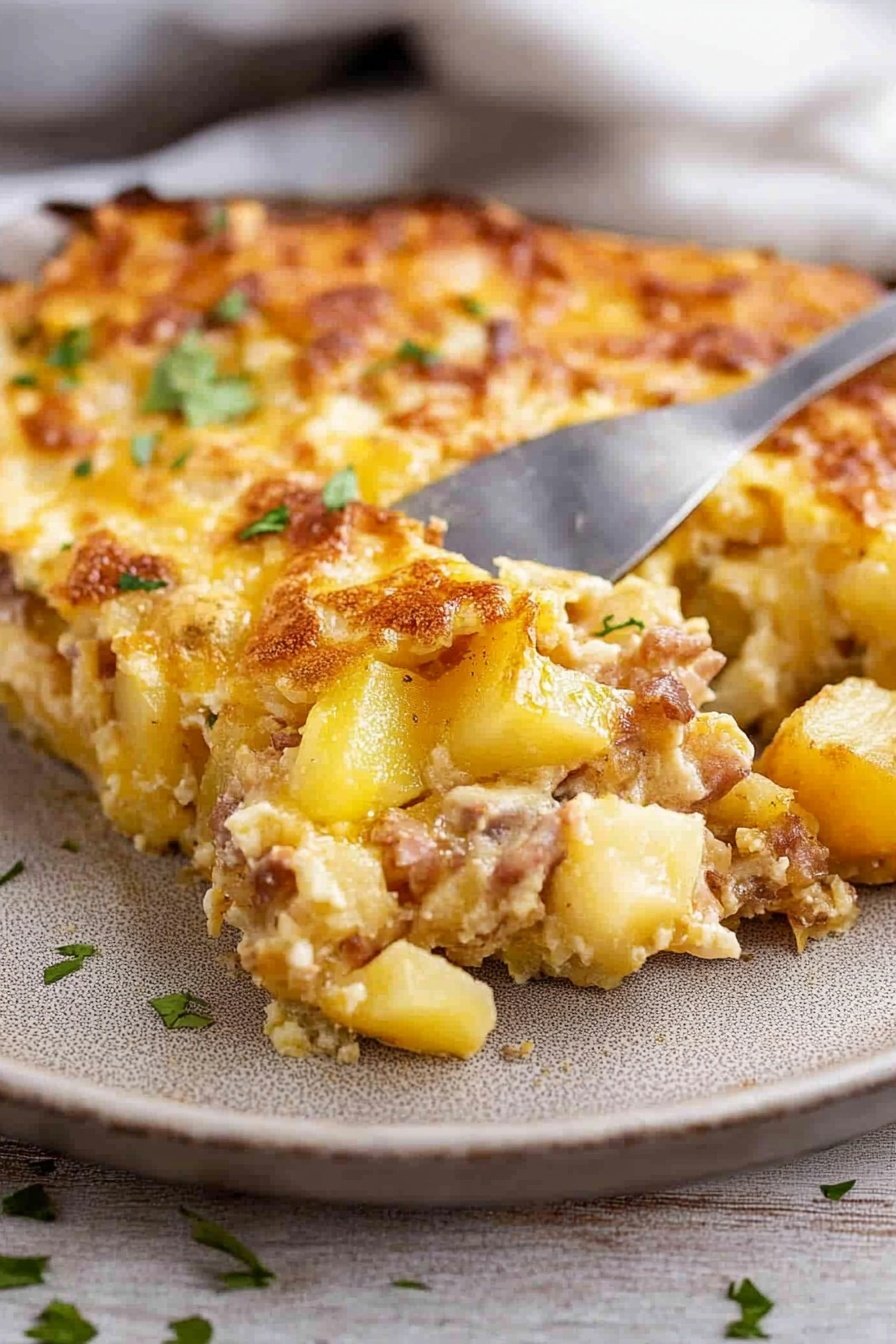Savory Breakfast Casserole with Potatoes