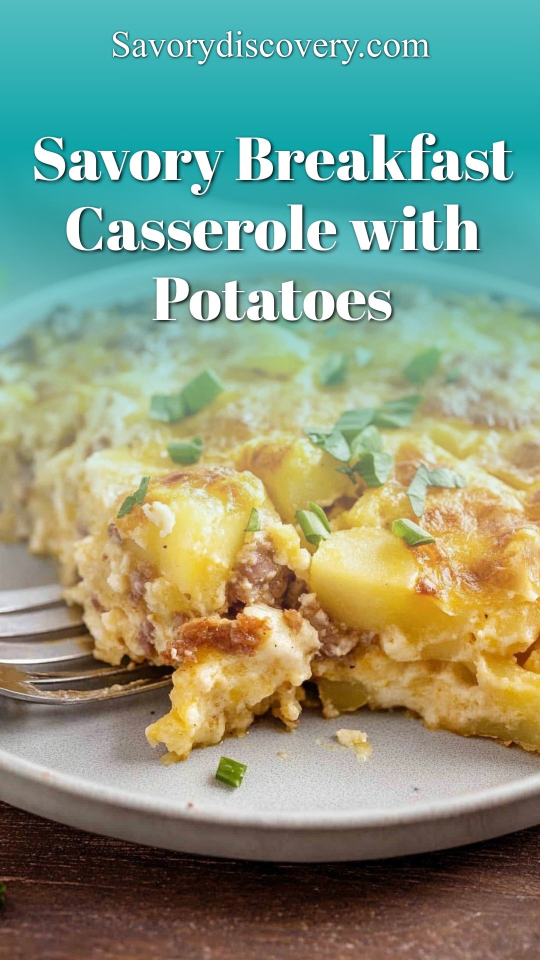 Savory Breakfast Casserole with Potatoes