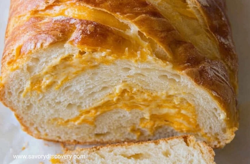 Savory Sourdough Loaf with Cheese