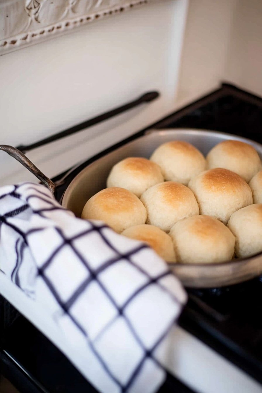 Simple Sourdough Dinner Roll Recipe