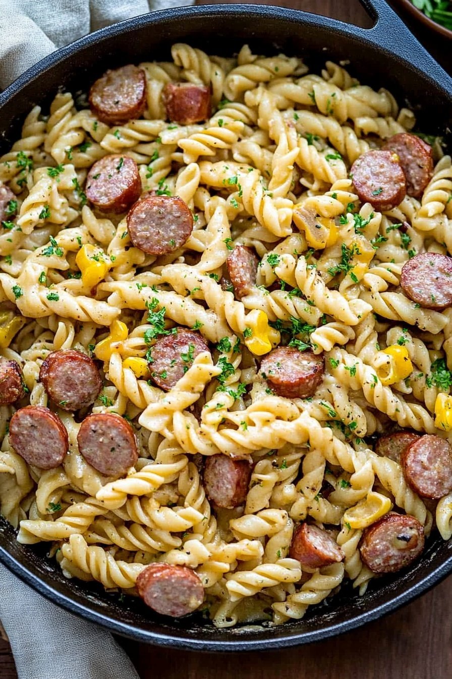 Smoky Sausage Noodle Dinner