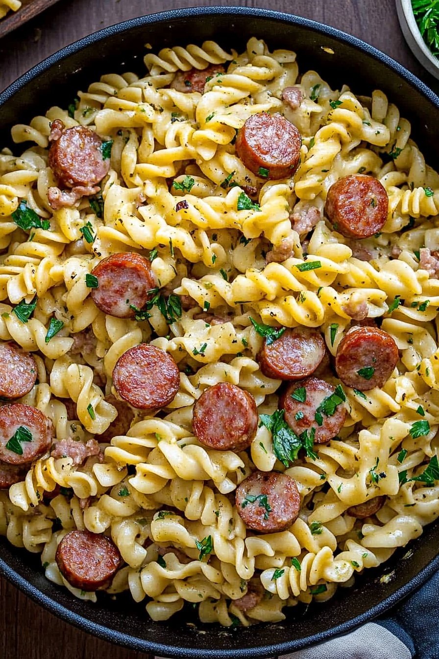Smoky Sausage Noodle Dinner