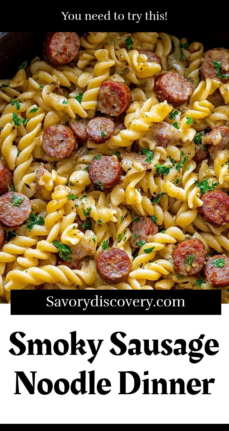 Smoky Sausage Noodle Dinner