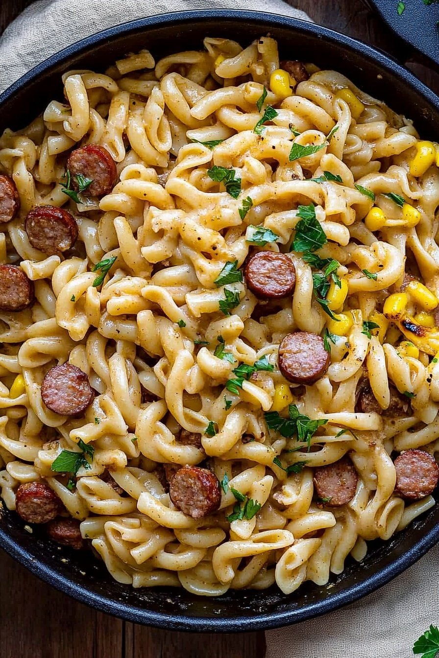 Smoky Sausage Noodle Dinner