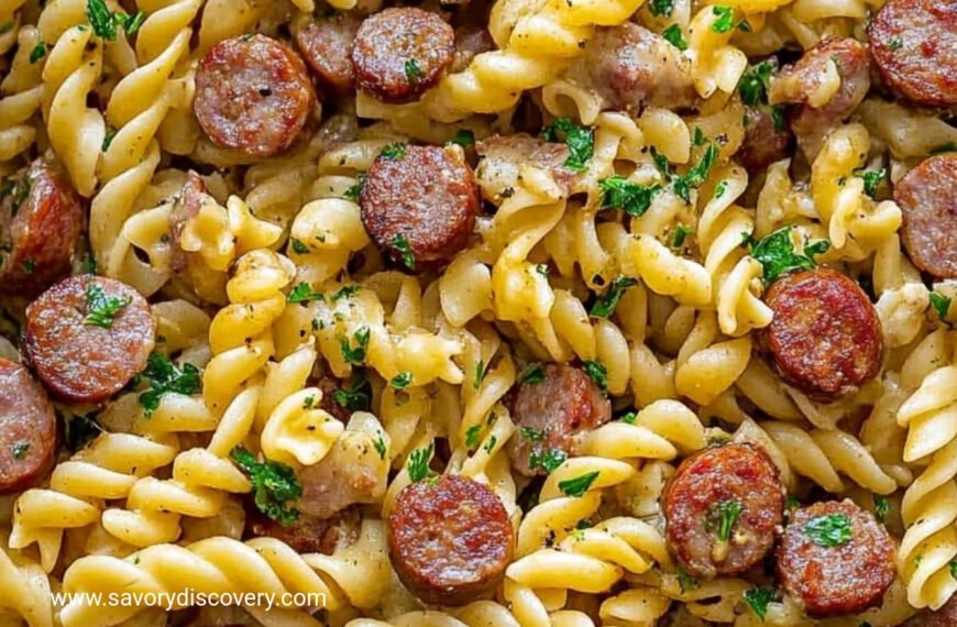 Smoky Sausage Noodle Dinner