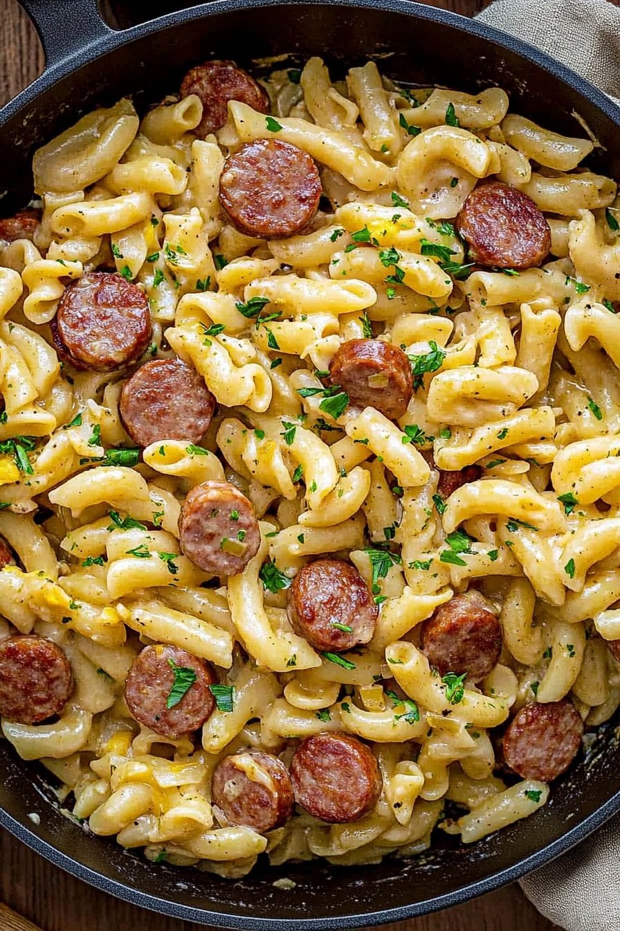 Smoky Sausage Noodle Dinner