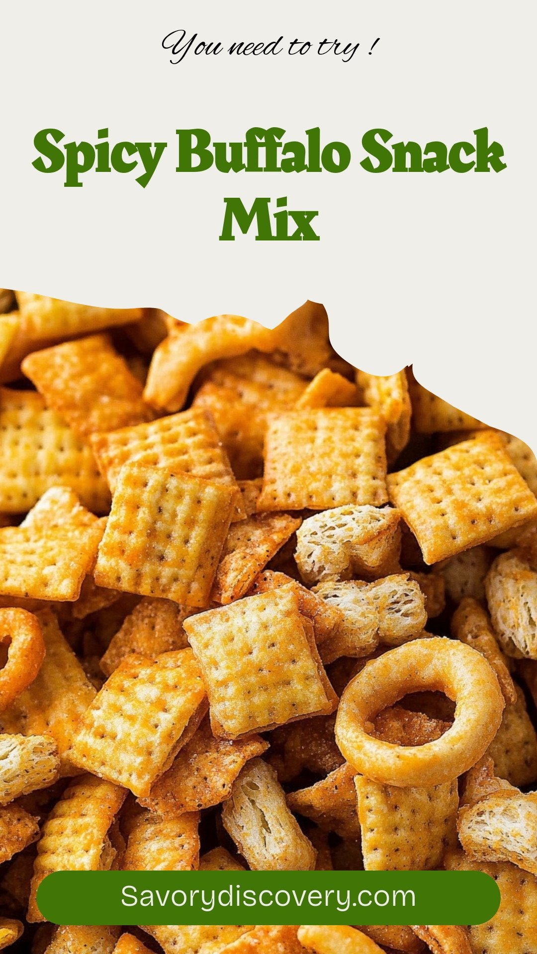 Spicy Buffalo Snack Mix