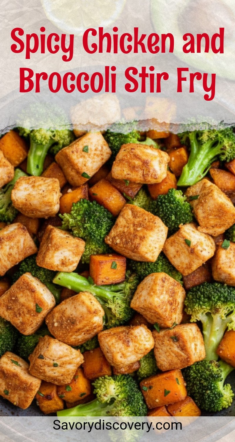 Spicy Chicken and Broccoli Stir Fry
