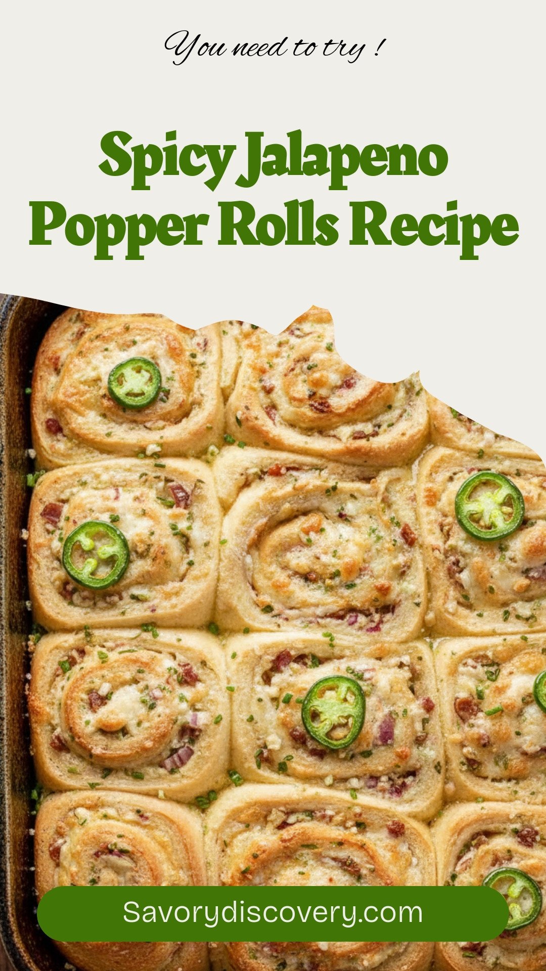 Spicy Jalapeno Popper Rolls Recipe