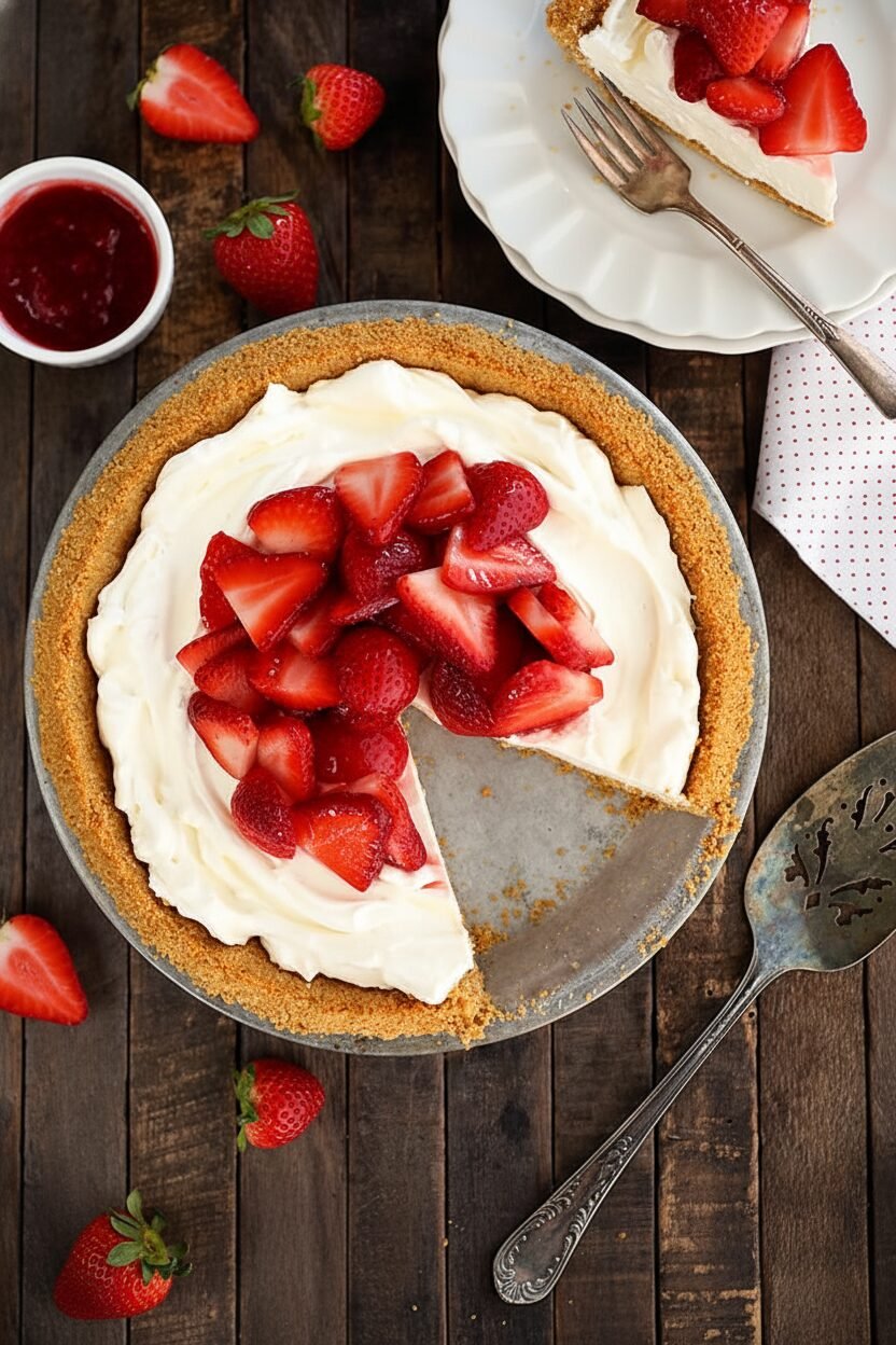 Strawberry Cream Cheese Pie Recipe