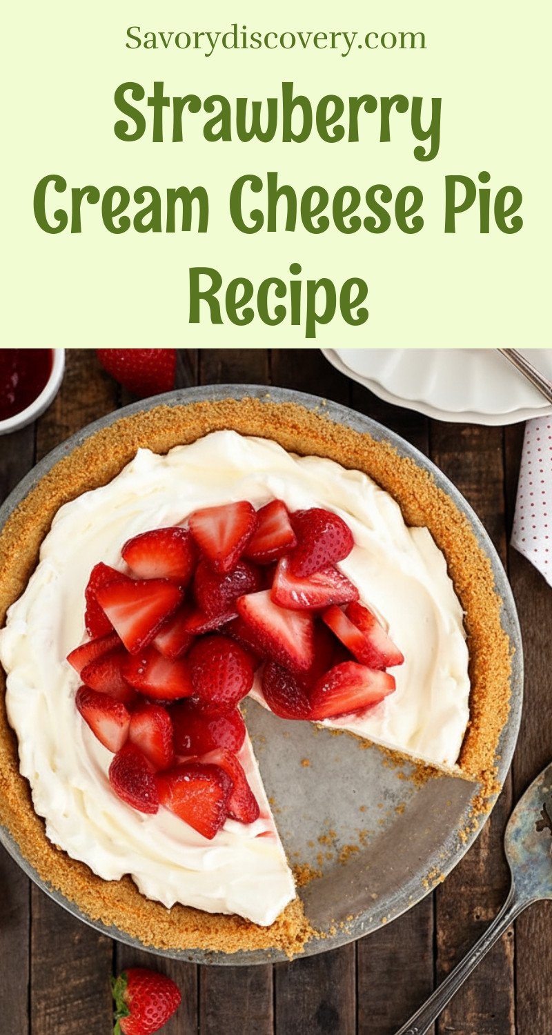 Strawberry Cream Cheese Pie Recipe