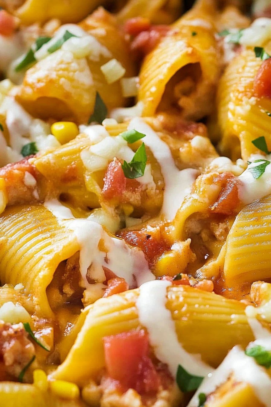 Taco Stuffed Pasta Shells