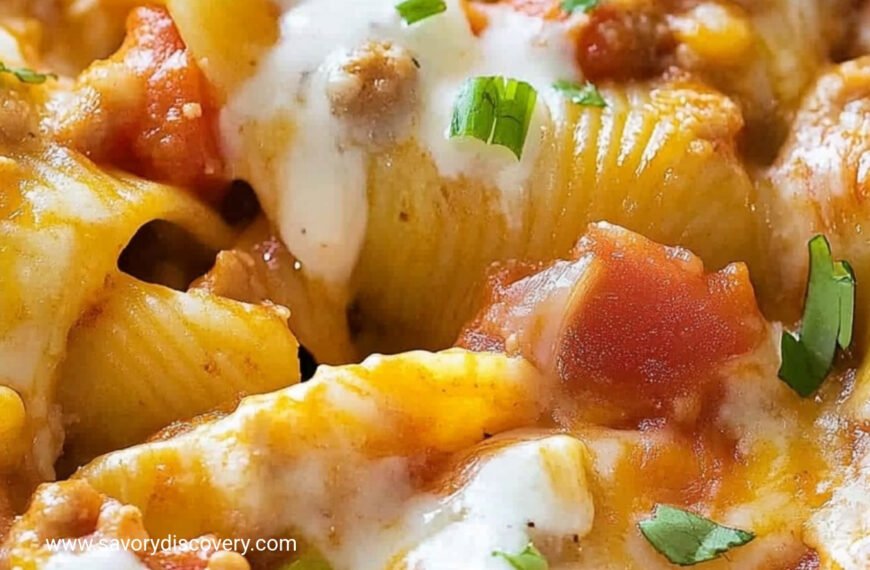 Taco Stuffed Pasta Shells