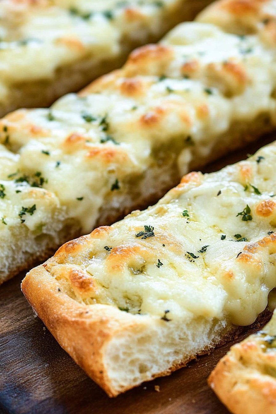 Ultimate Cheesy Garlic Bread Recipe