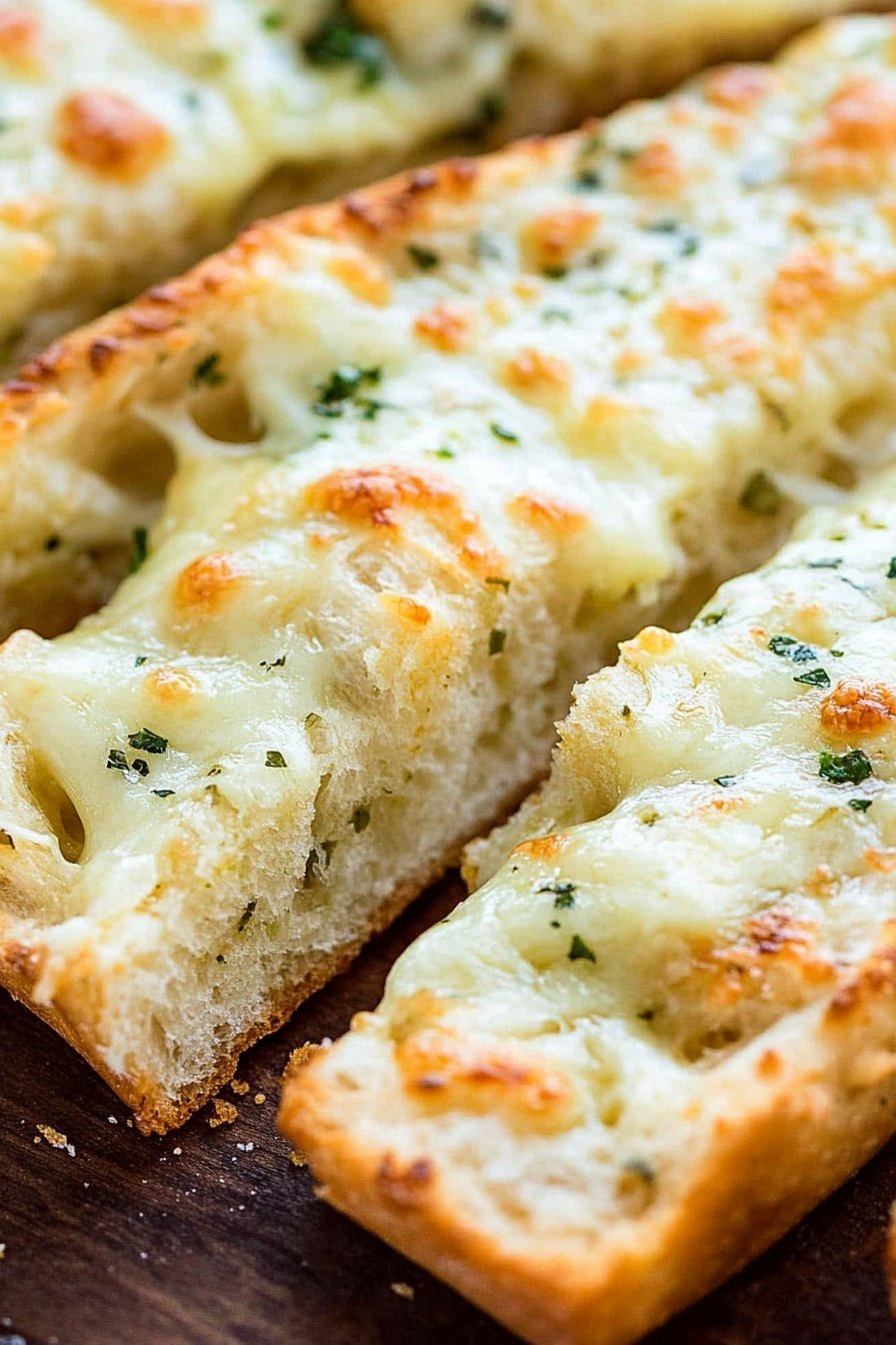 Ultimate Cheesy Garlic Bread Recipe