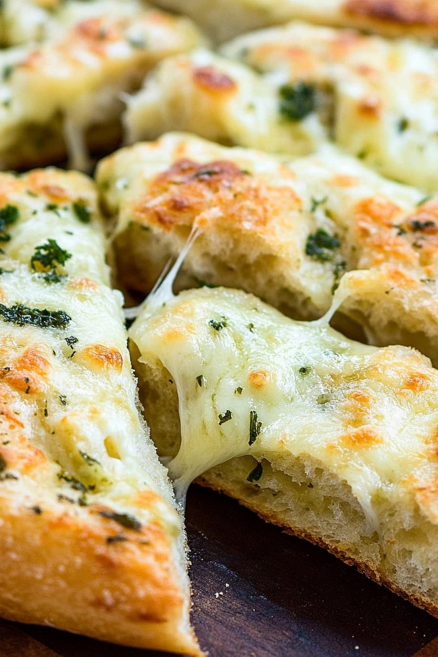 Ultimate Cheesy Garlic Bread Recipe