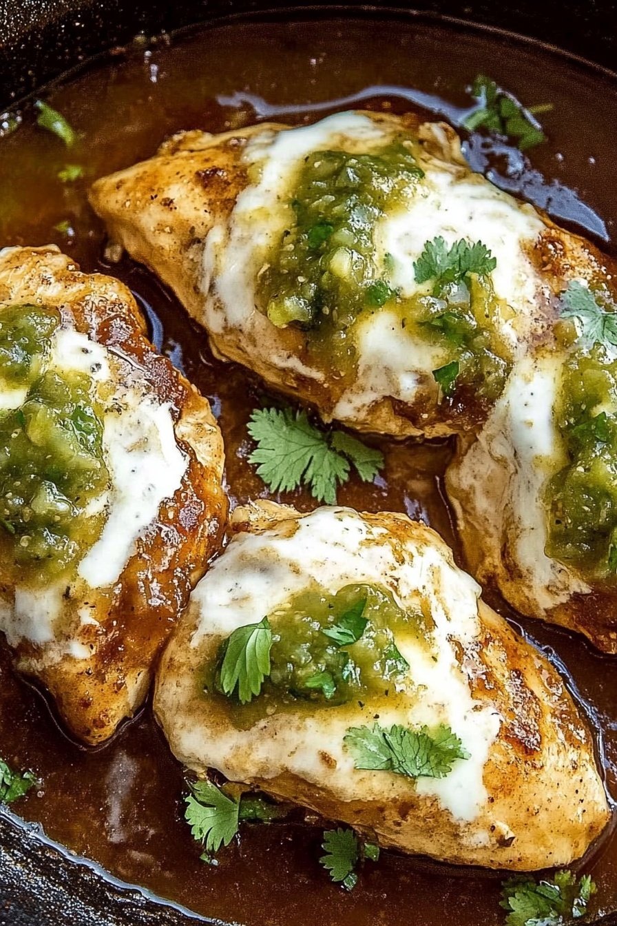 Zesty Green Salsa Chicken Recipe