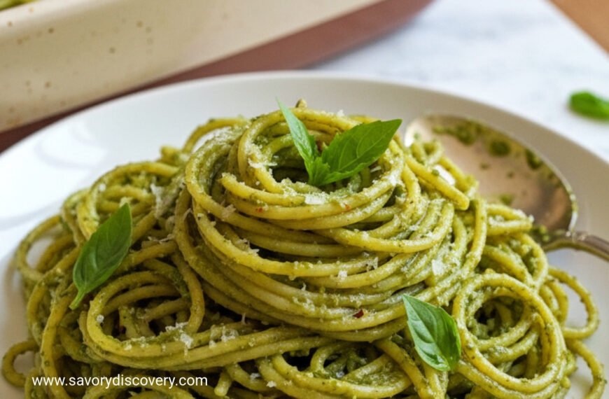 One-Pot Creamy Spinach Pasta