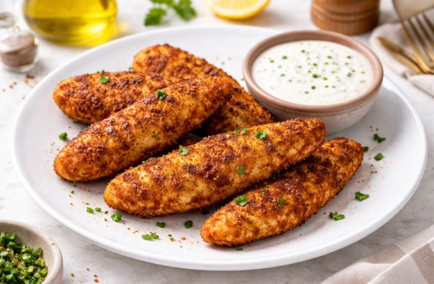 Crispy air fryer chicken strips, a quick family dinner idea, deliver&hellip;