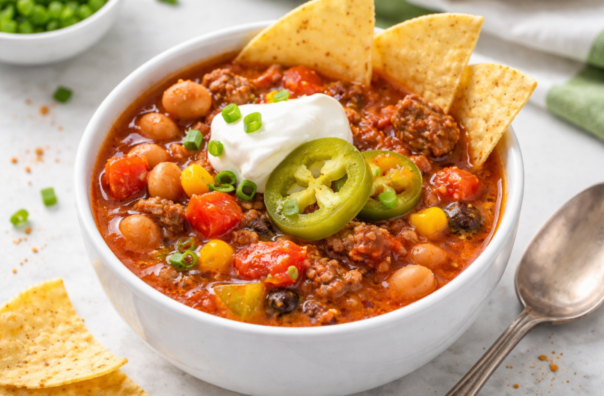 A hearty, one-pot taco soup, ready in 30 minutes for a&hellip;