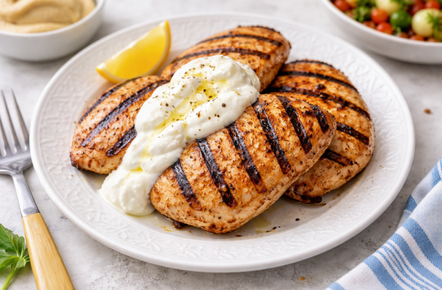 This simple Greek yogurt marinade is the secret to incredibly tender,&hellip;