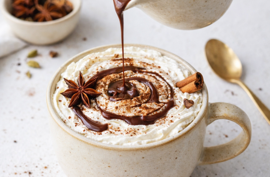 I tried a hot chocolate chai recipe at home and now&hellip;