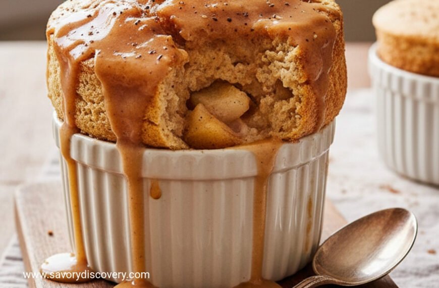 Spiced Pear Delight with Cinnamon Glaze
