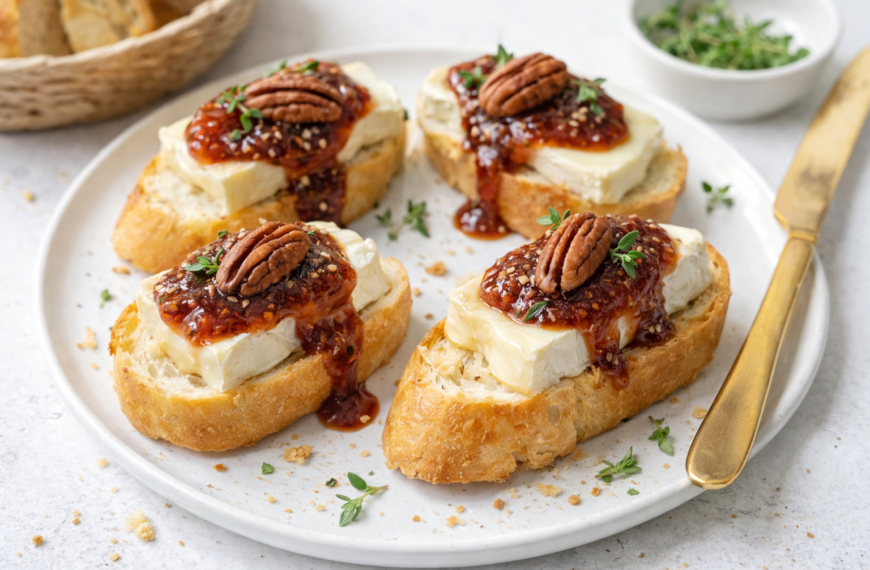 Impress your guests with this elegant appetizer, featuring creamy baked brie&hellip;