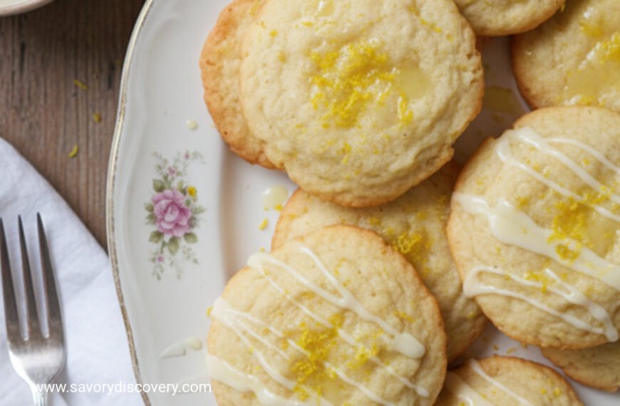 Lemon Oatmeal Sugar Cookies