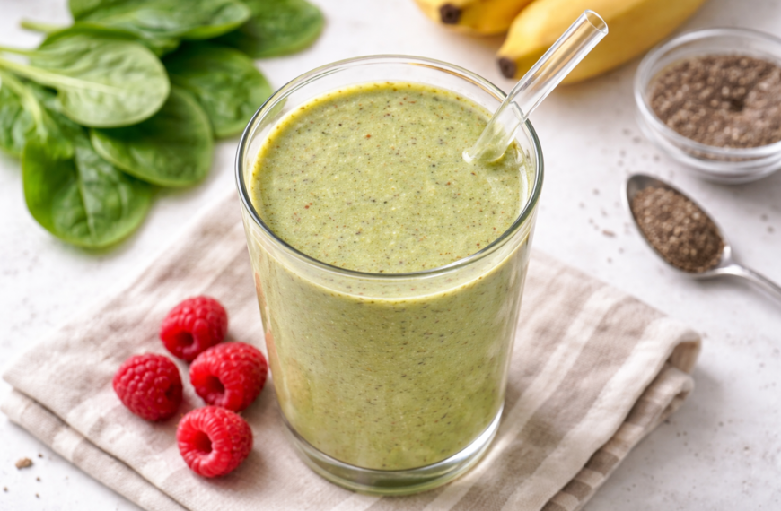 Start your day with a vibrant green smoothie, packed with spinach&hellip;