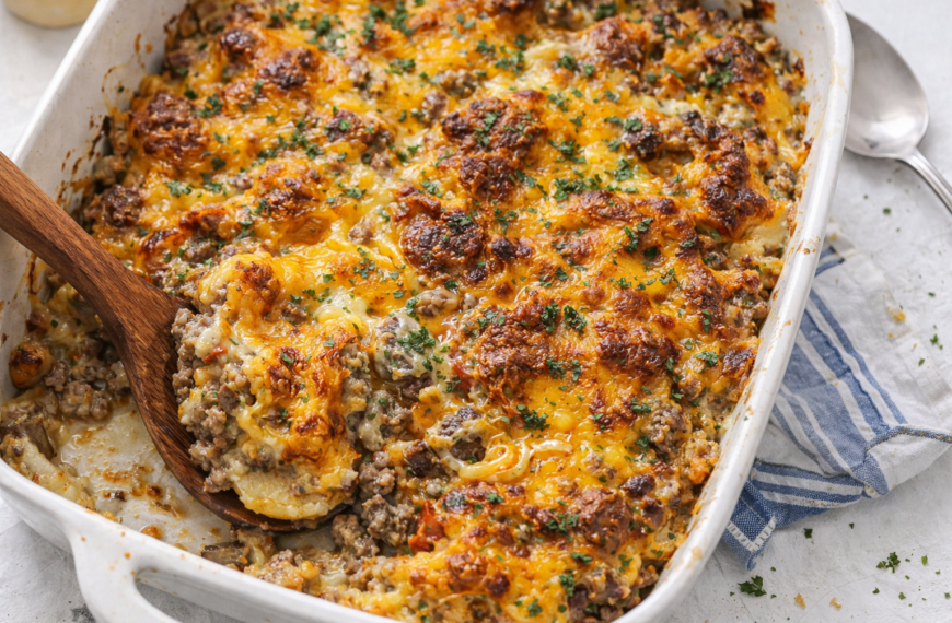 This one-pan beef and cheese hobo bake is your new weeknight&hellip;