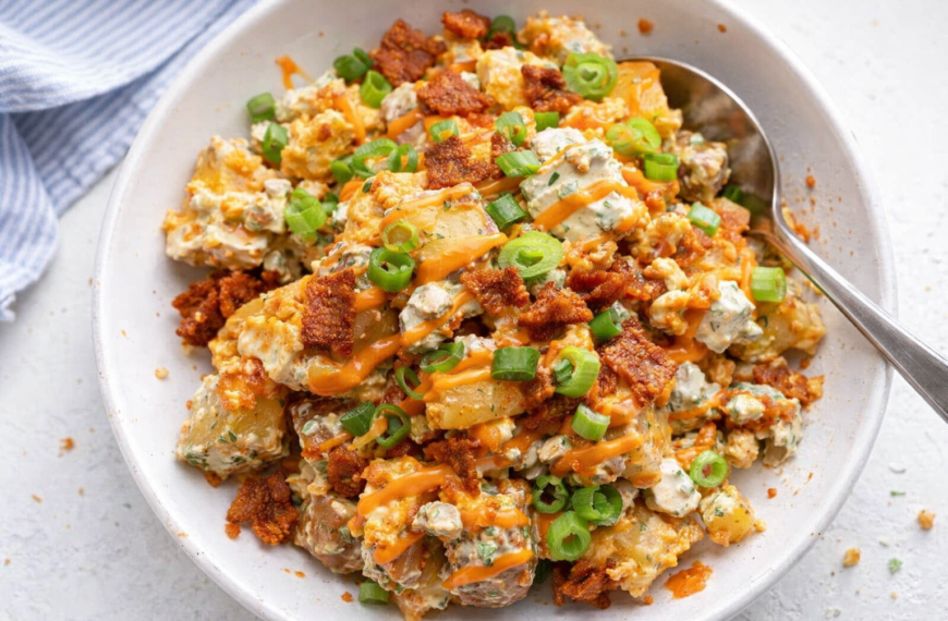 A creamy, crowd-pleasing potato salad, with a bold twist of Buffalo&hellip;