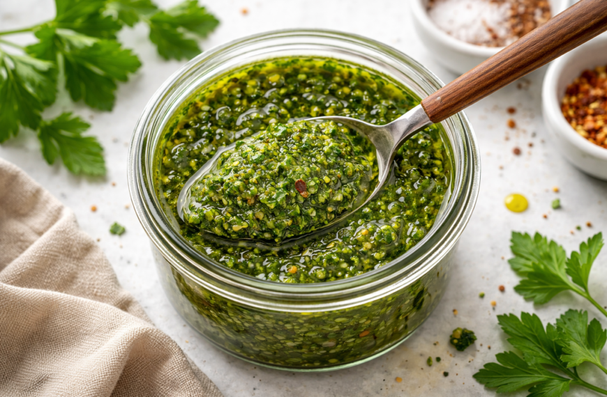 Whip up a bright, herby chimichurri sauce in minutes, a versatile&hellip;