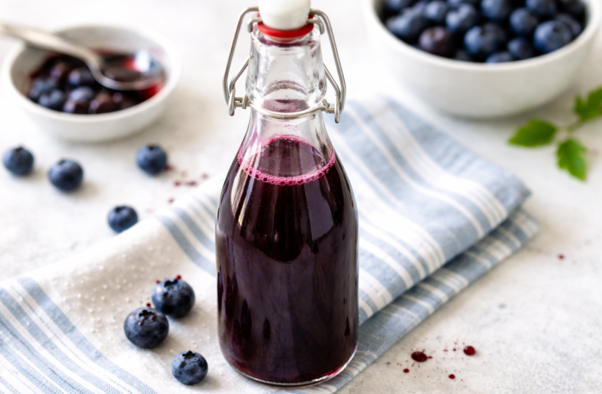 Make this easy blueberry syrup at home, and use it to&hellip;