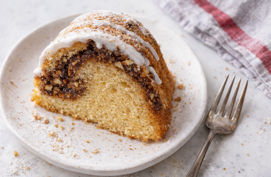 A simple, moist bundt cake recipe, packed with cinnamon and pecans,&hellip;