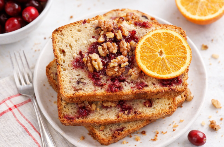 Start your cozy morning with this simple, moist cranberry walnut bread,&hellip;