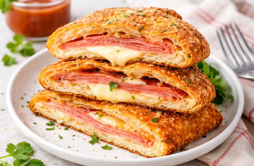 Make a cheesy, savory stromboli for dinner tonight, using a shortcut&hellip;