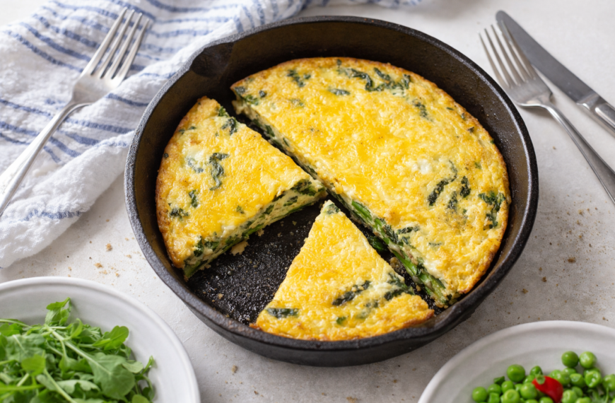 Make a colorful spring brigade frittata in one pan, a 30-minute&hellip;