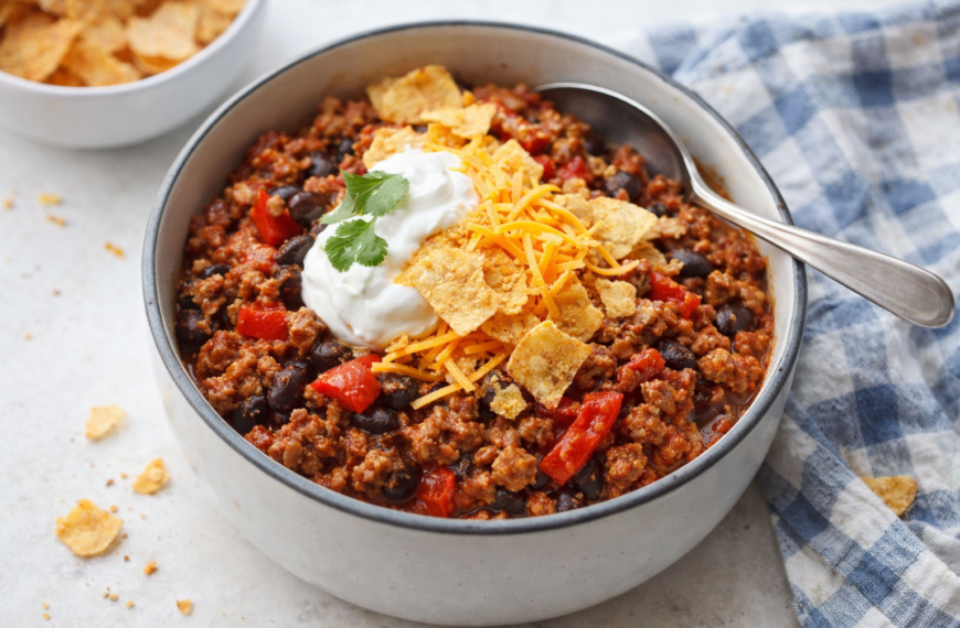 Make a big pot of this easy turkey chili for dinner&hellip;