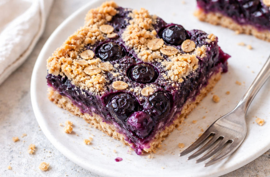 These blueberry crumble bars are easy to make for summer, with&hellip;